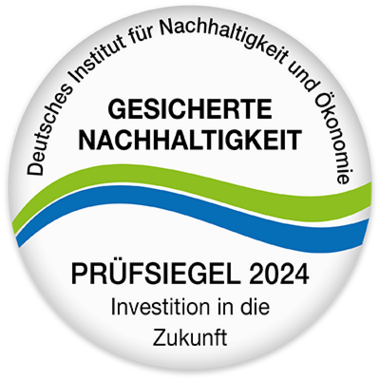 Siegel des Deutschen Instituts für Nachhaltigkeit und Ökologie